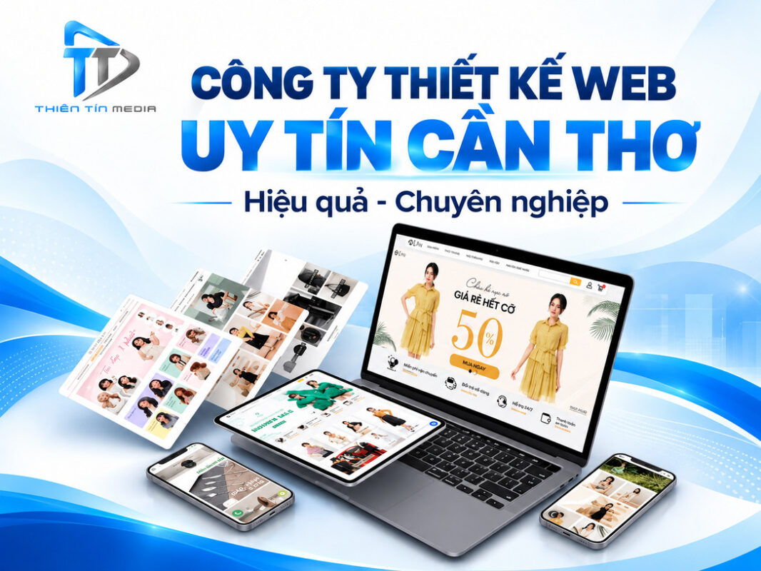 Công ty thiết kế web uy tín Cần Thơ